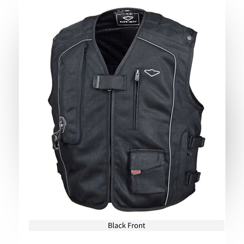 Hit-Air Motorcycle airbags system protection.